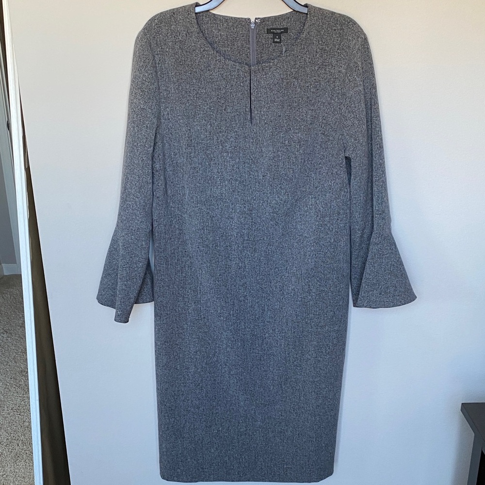 NWT Ann Taylor Grey Dress